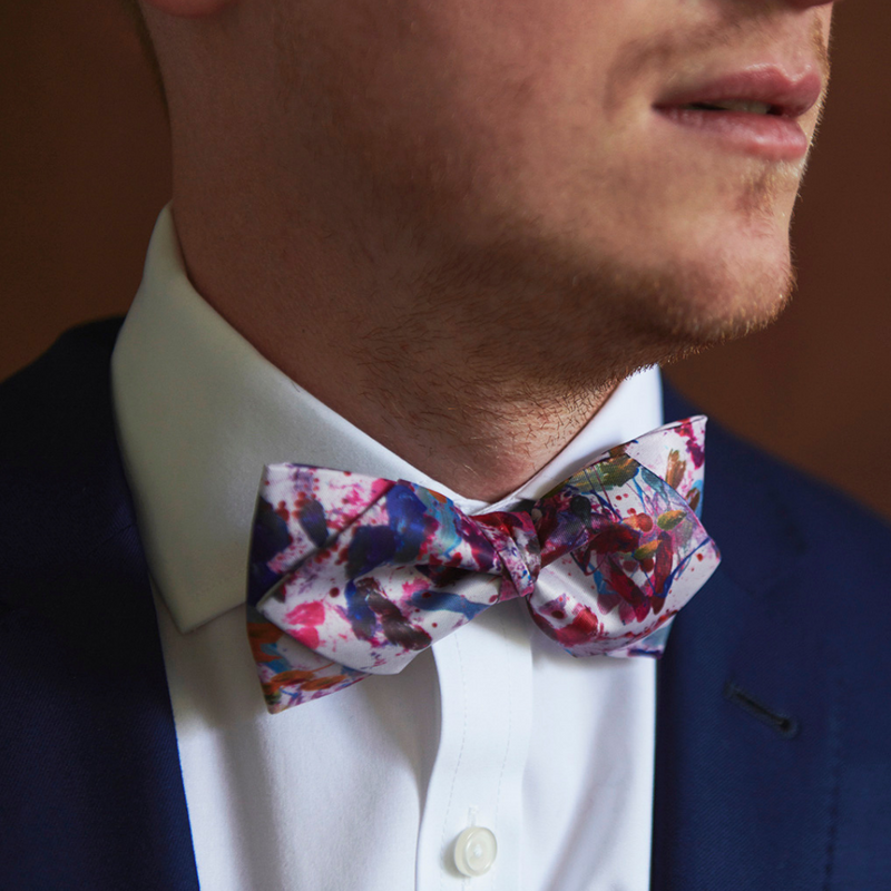Gift Set | Silk Bow tie & Pocket Square | SL collection