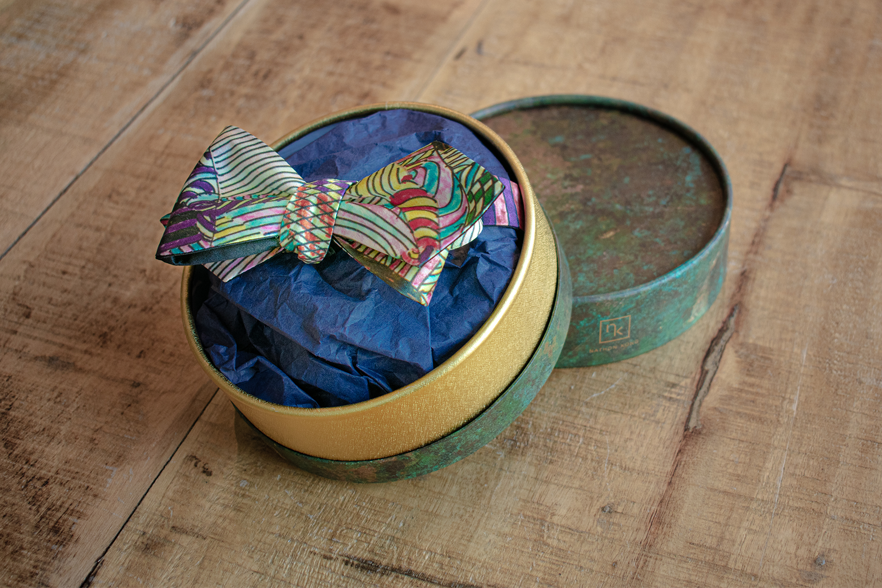 Art by BM | Silk Self-Tie Bow Tie with gift box | Nathon Kong