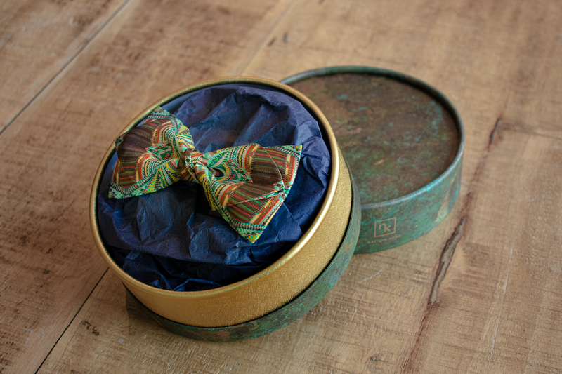 Art by BM1 | Silk Bow Tie with gift box | Nathon Kong