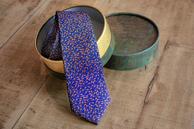 Art by FD | Silk Tie with gift box | Nathon Kong