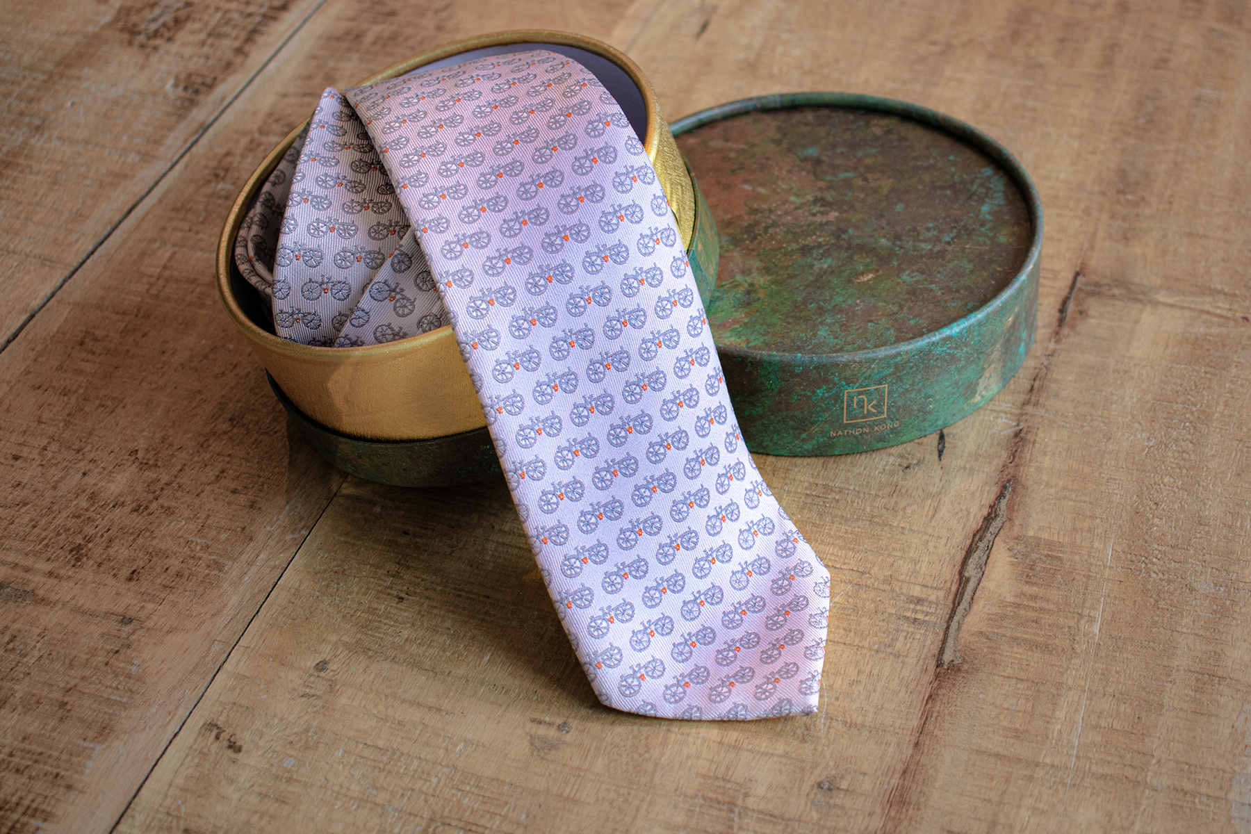 Silk Tie | Art by MLB | Men's Accessories | Nathon Kong