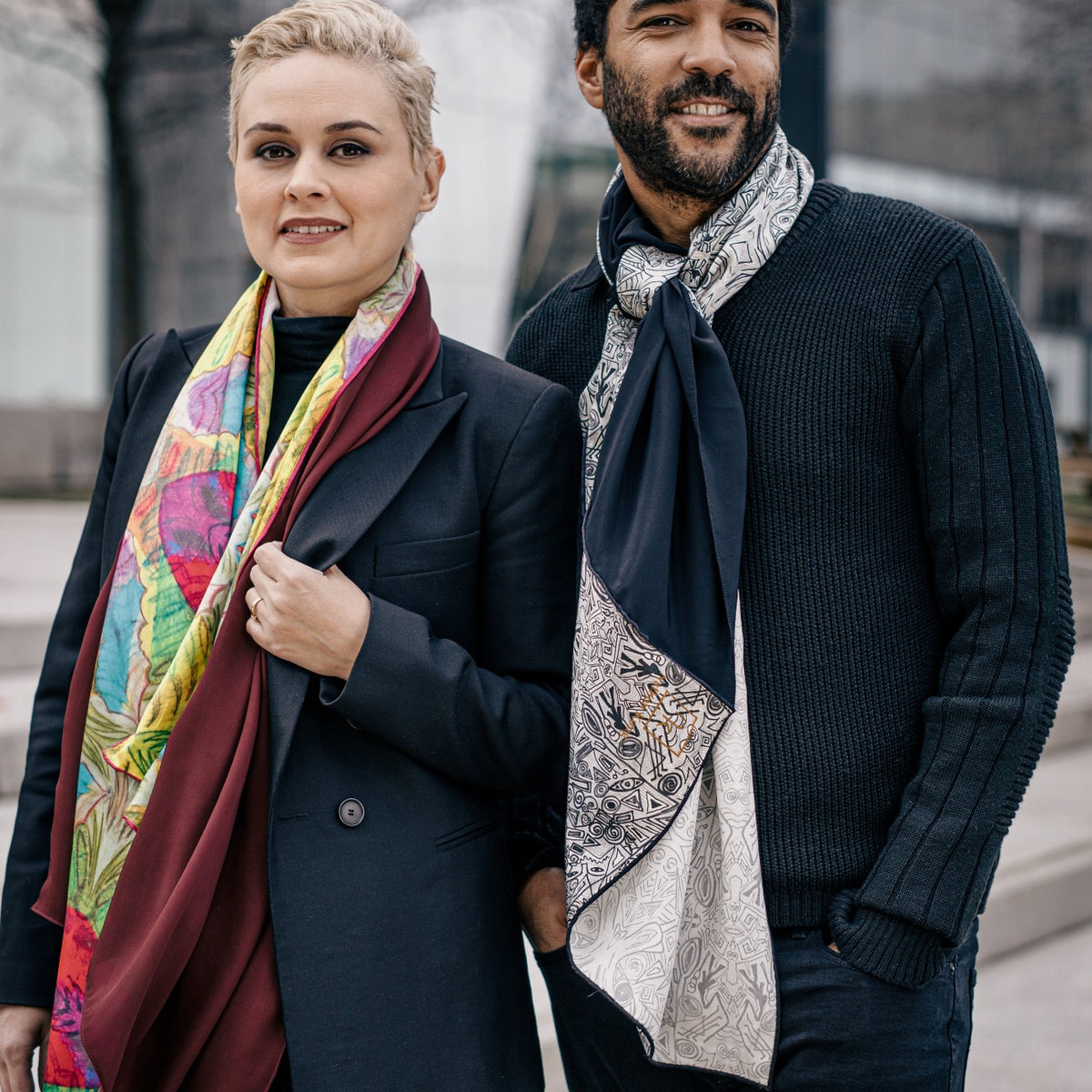 3 Ways You Can Wear a Silk Scarf in the Winter |. Nathon Kong 3 Ways You Can Wear a Silk Scarf in the Winter |. Nathon Kong