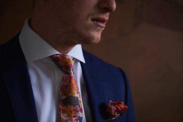 Mulberry Silk Tie and Necktie with unique design | Fashion Designer Nathon Kong