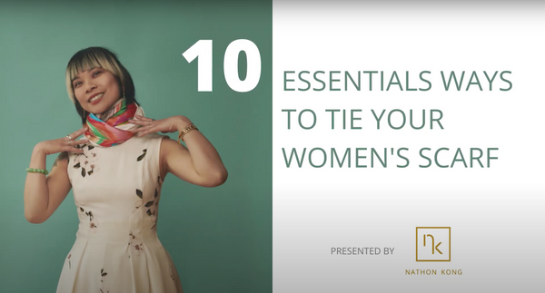 10 Best Ways Women Style a Silk Scarf | Video Tutorial