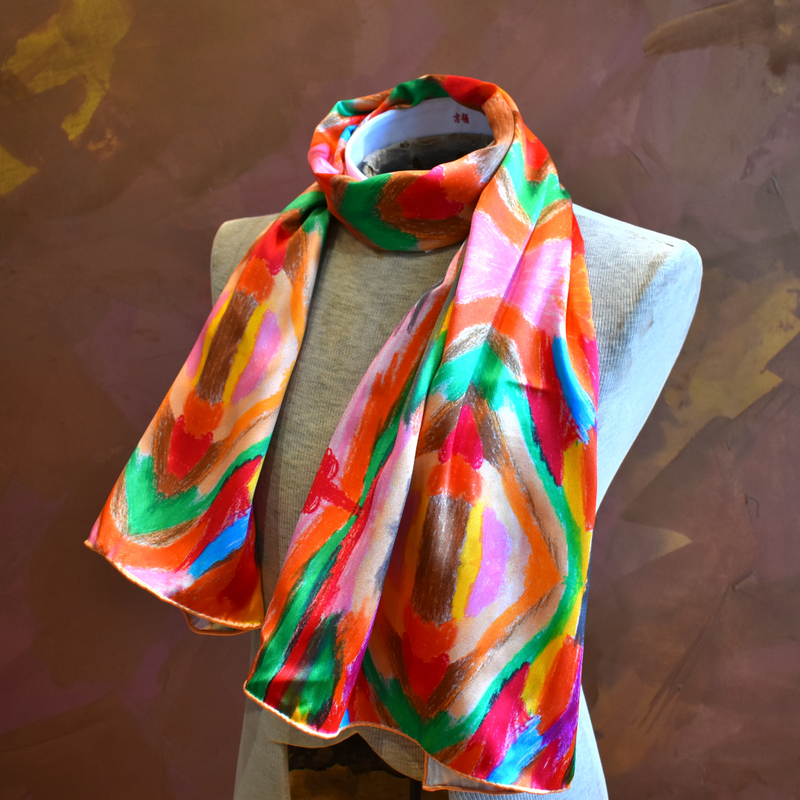 Silk online scarves montreal